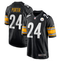 Pittsburgh Steelers Joey Porter Jr. Black Game Jersey