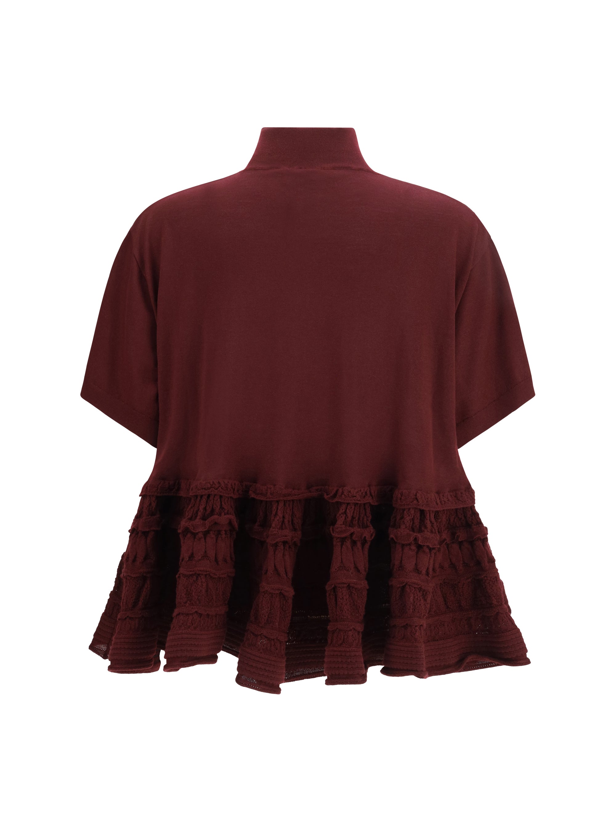 Alaïa Women Virgin Wool T-Shirt