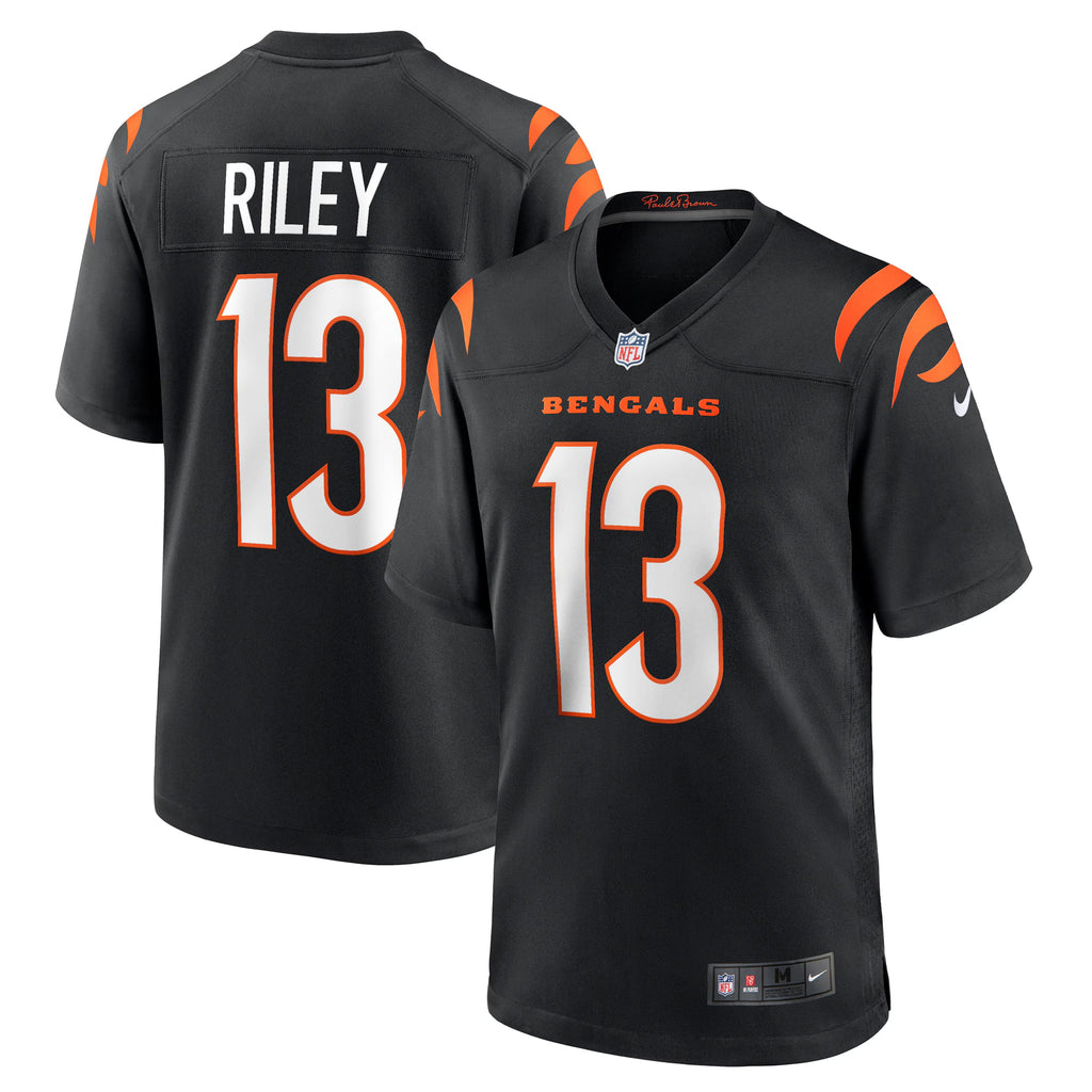 Cincinnati Bengals Ken Riley Black Retired Player Game Jersey