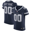 Dallas Cowboys Navy Vapor Elite Custom Jersey