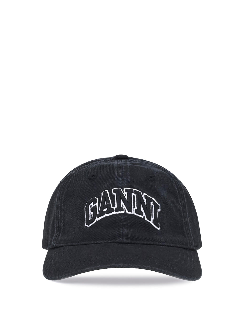 Ganni Women Logo Baseball Cap
