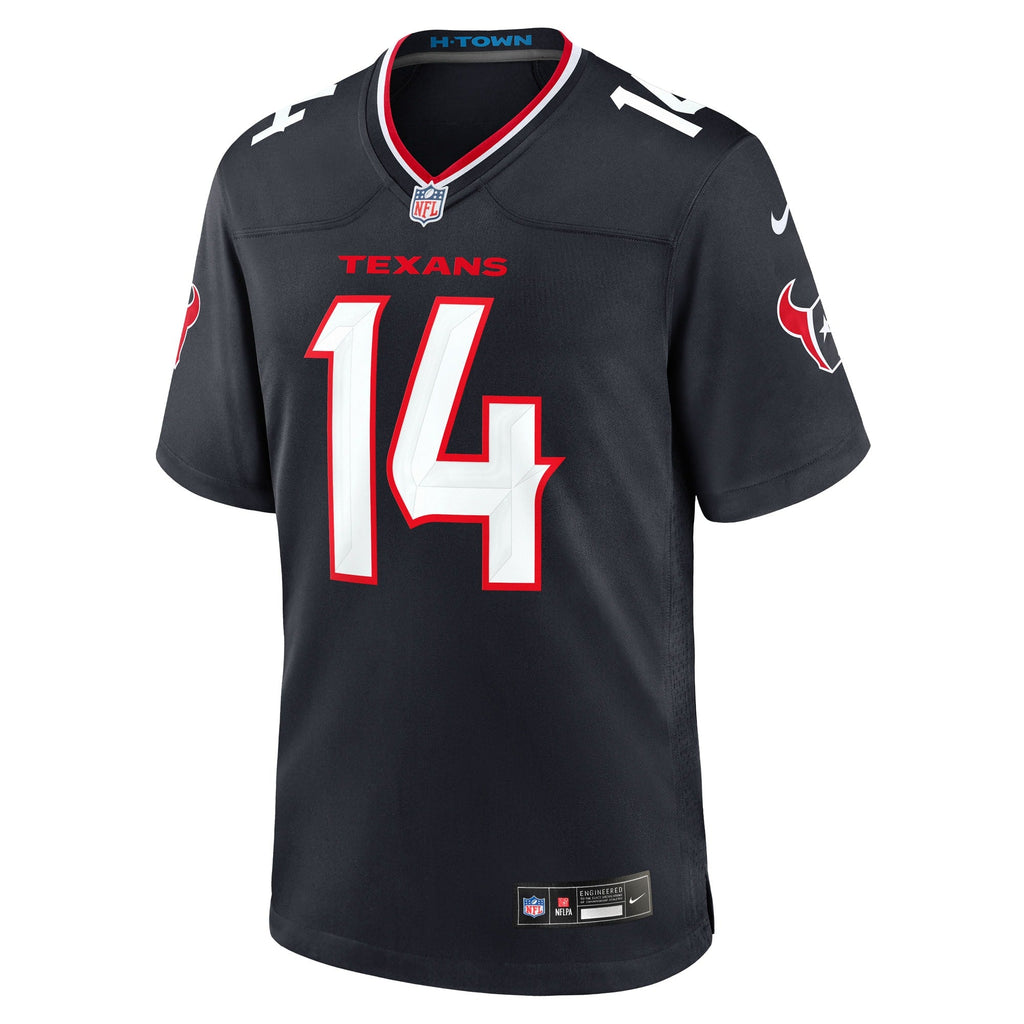 Houston Texans Jaylin Noel Navy Team Game Jersey