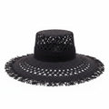 DIOR RAFFIA LOGO HAT - SIZE 57