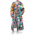 DOLCE & GABBANA FLORAL ROBE - SIZE S