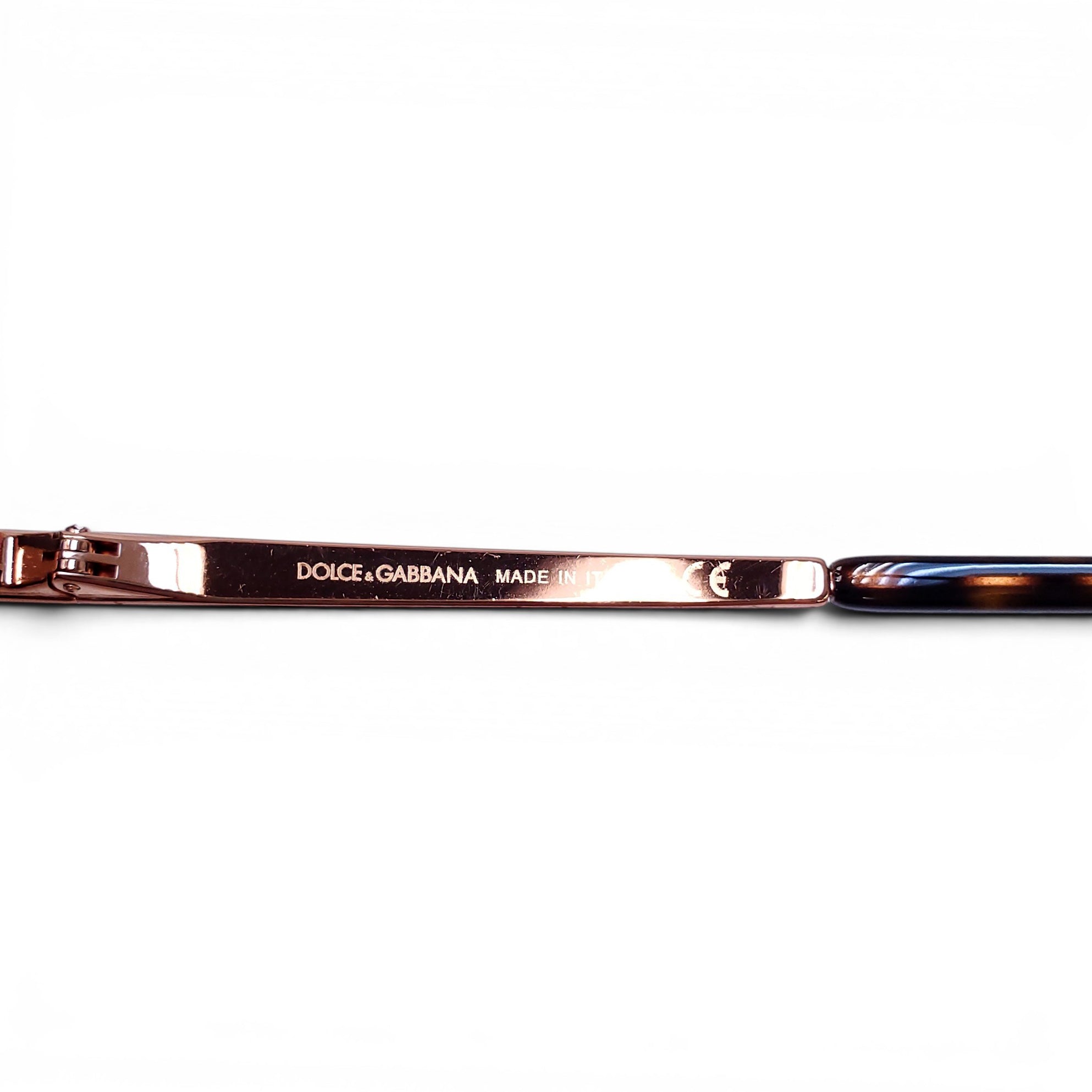 DOLCE & GABBANA TORTOISE SUNGLASSES
