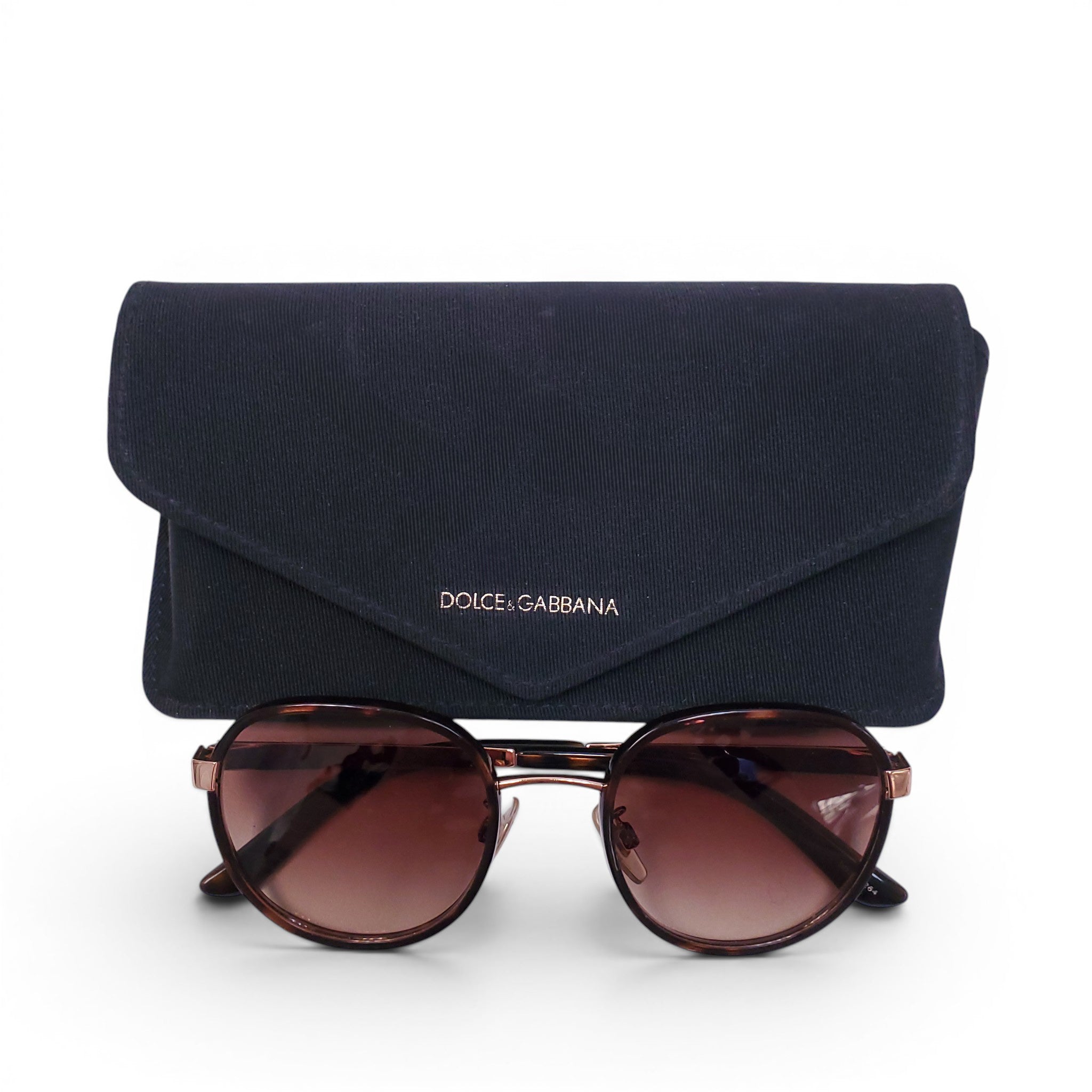 DOLCE & GABBANA TORTOISE SUNGLASSES