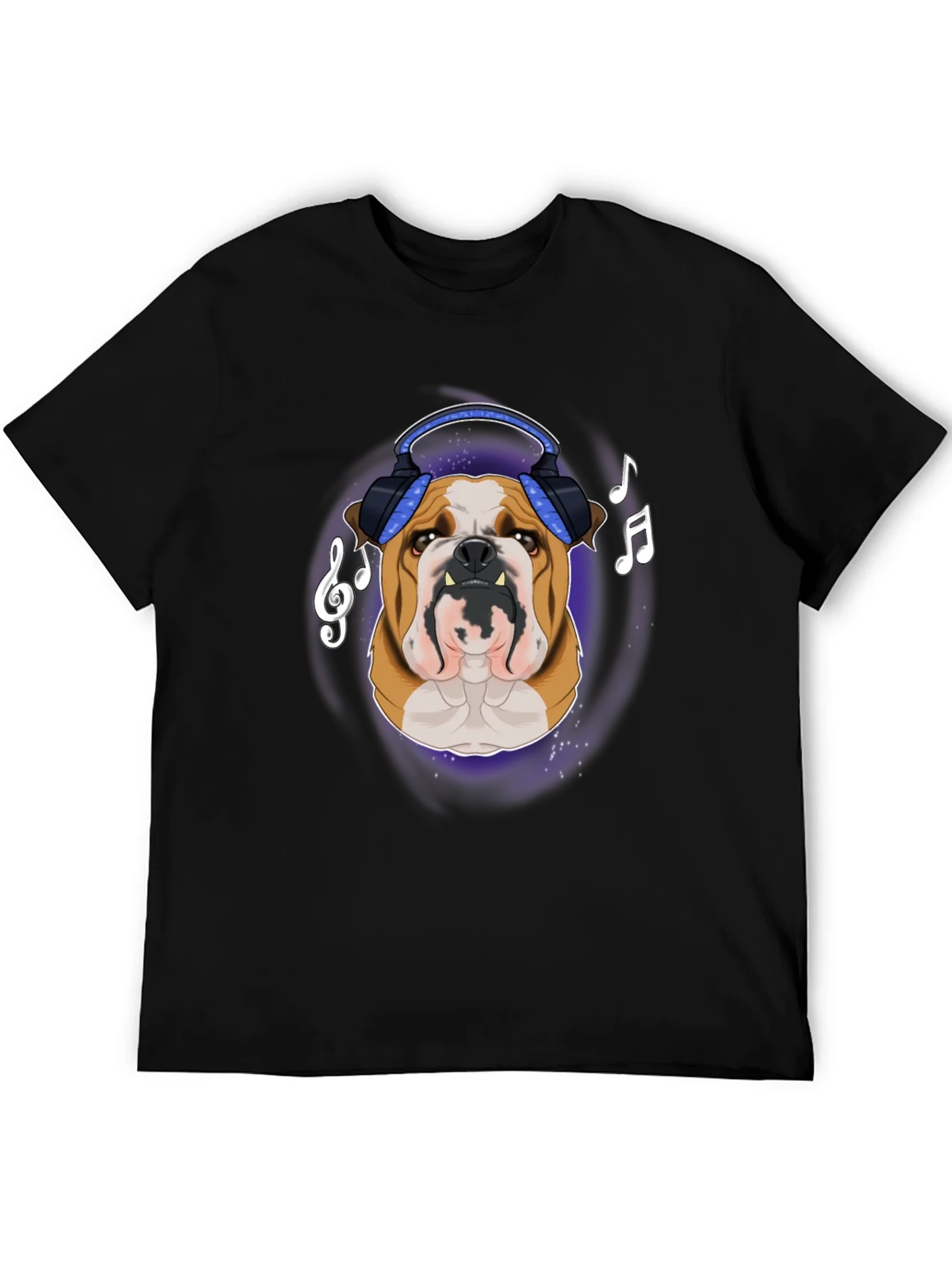 Bulldog DJ T-Shirt - Music Lover Apparel