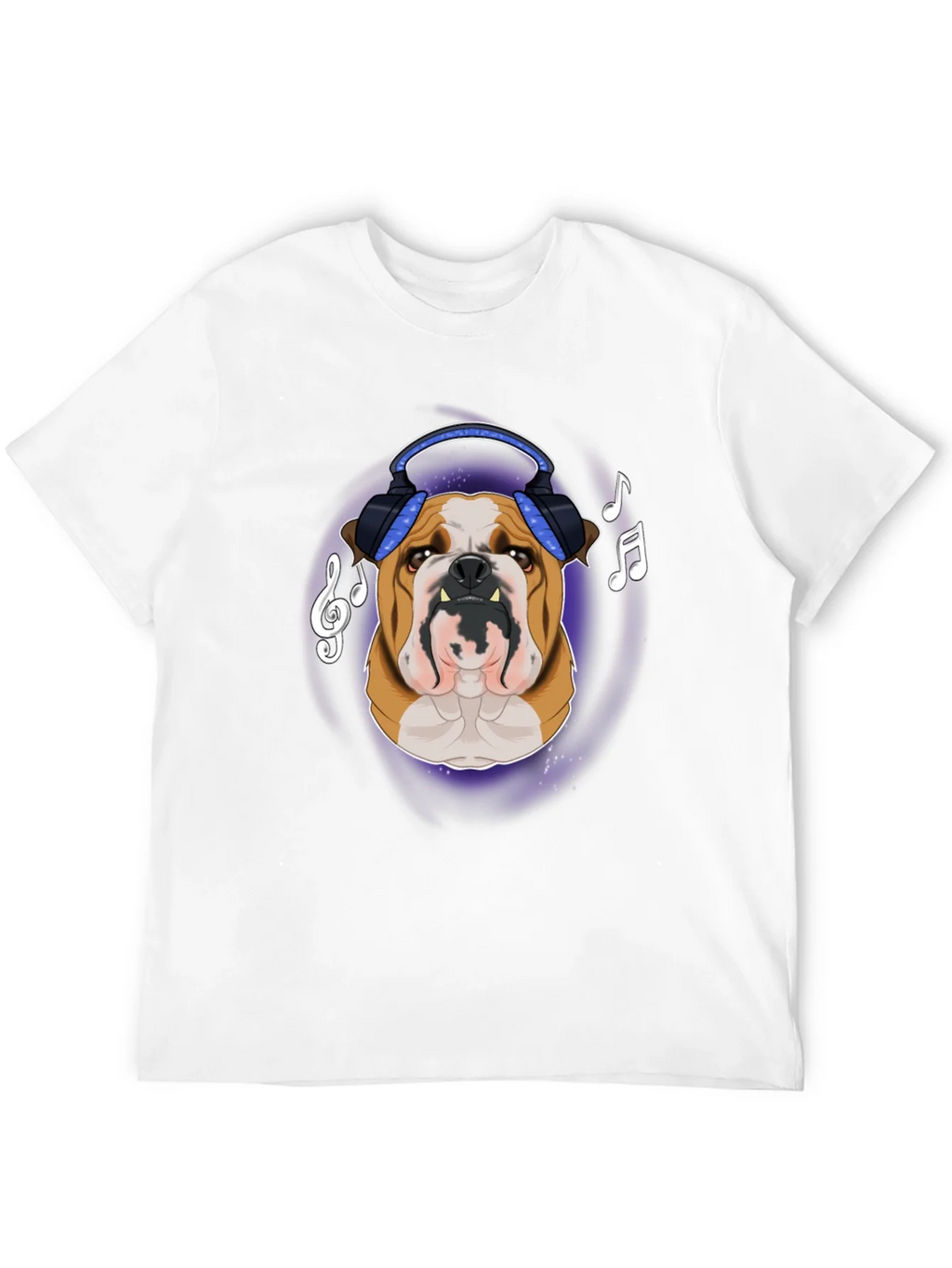 Bulldog DJ T-Shirt - Music Lover Apparel