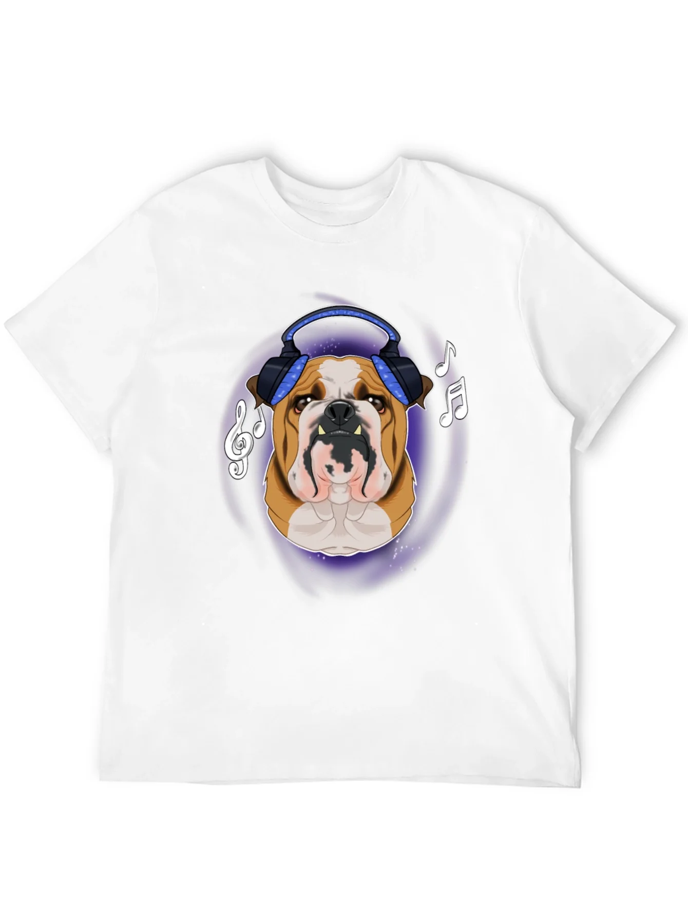 Bulldog DJ T-Shirt - Music Lover Apparel