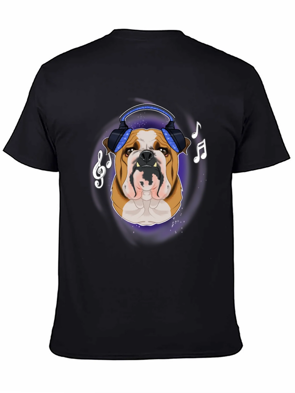 Bulldog DJ T-Shirt - Music Lover Apparel