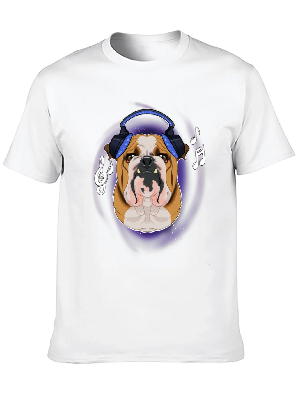 Bulldog DJ T-Shirt - Music Lover Apparel