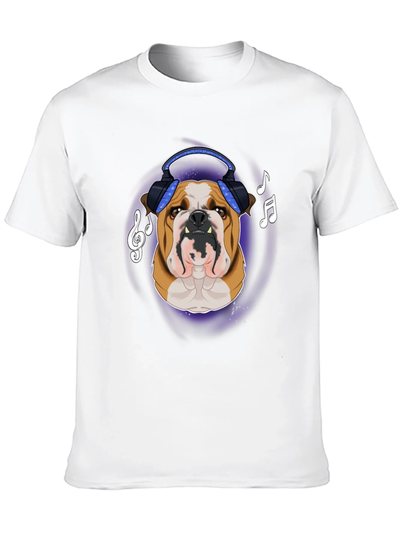 Bulldog DJ T-Shirt - Music Lover Apparel