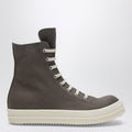 Drkshdw Temple Sneakers In Powder/Cream White Canvas Men