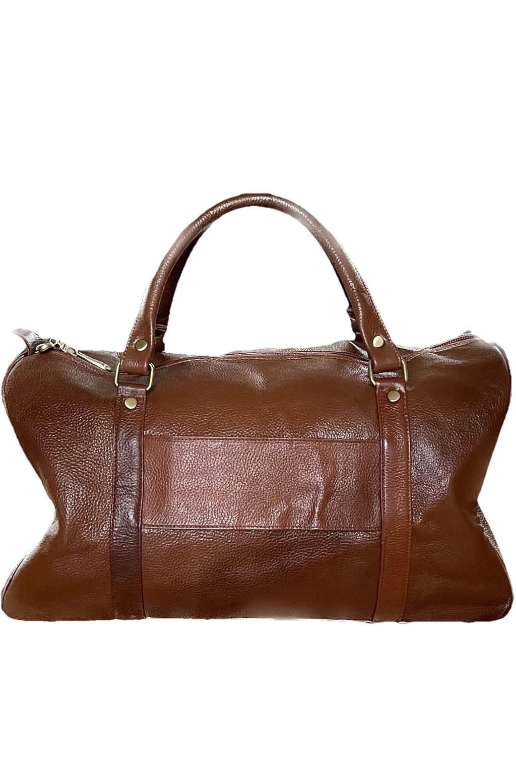 New Buffalo Leather Large Tan Duffel/Travel Bag For Men/Women