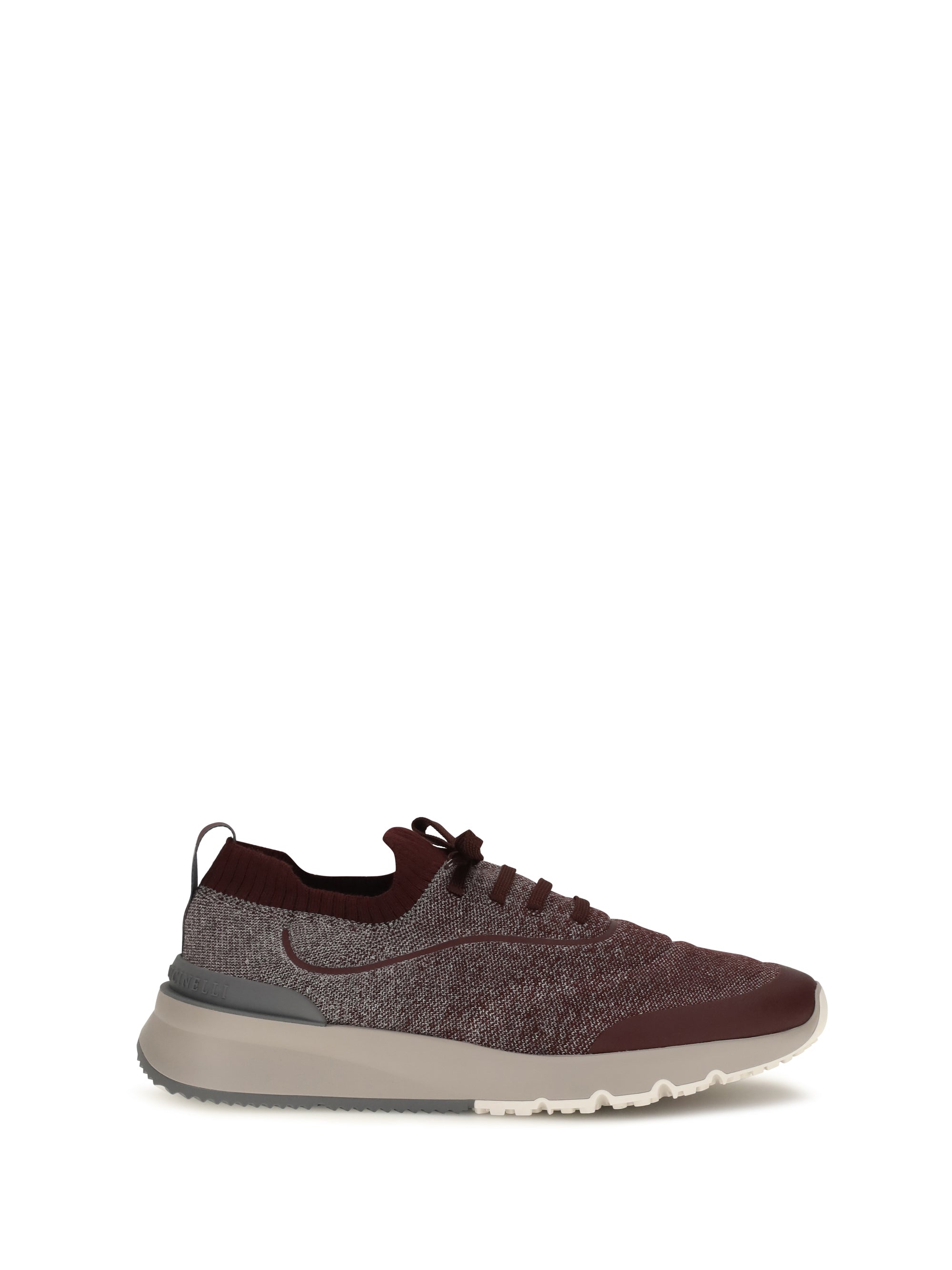 Brunello Cucinelli Men Techno Cotton Knit Sneakers Runners