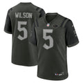 New York Jets Garrett Wilson Gotham Green 2025 Rivalries Collection Game Jersey