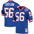 New York Giants 1990 Lawrence Taylor Mitchell & Ness Royal Authentic Throwback Retired Player Jersey
