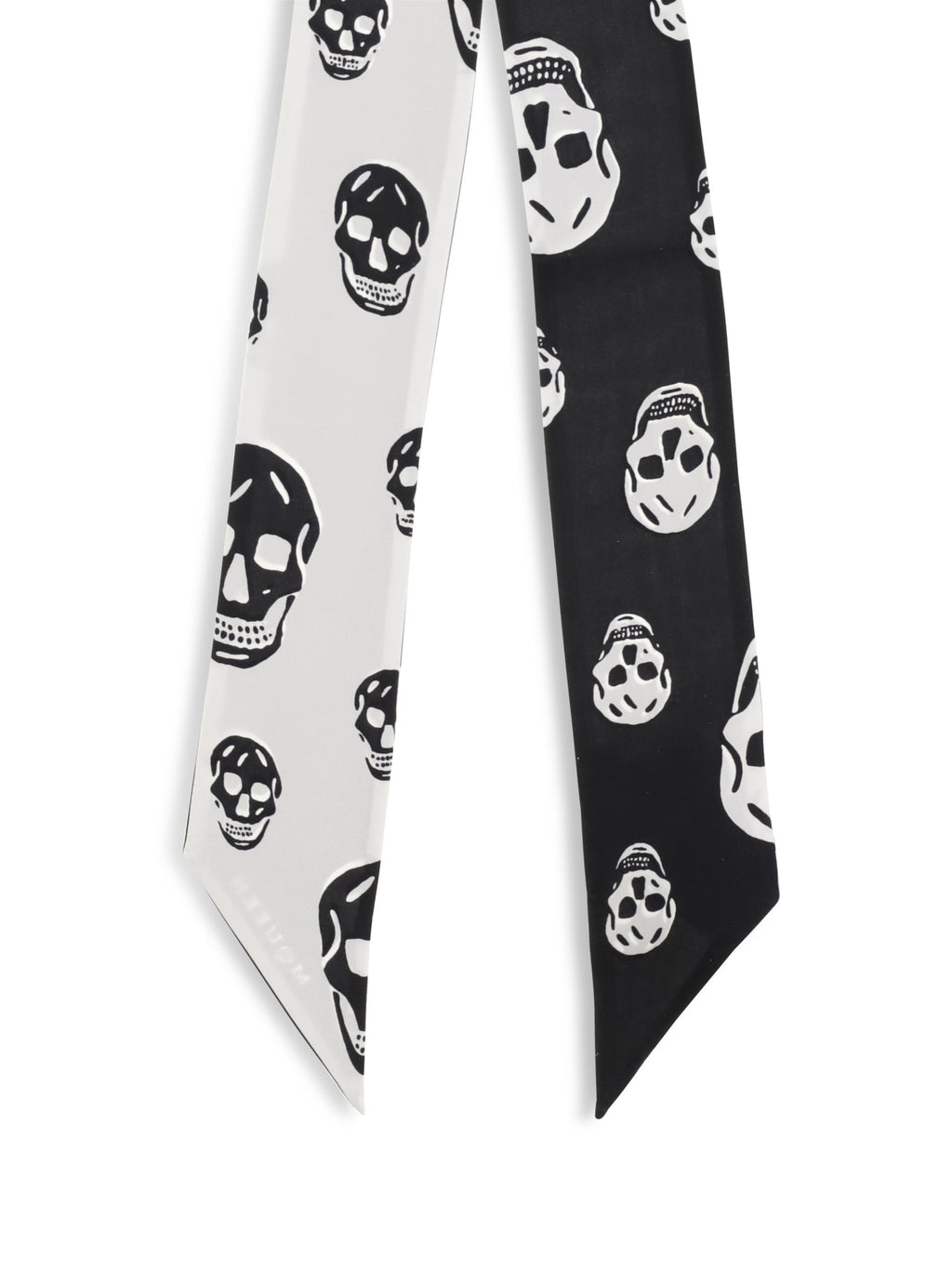 Alexander Mcqueen Women Skull Ribbon Scarf