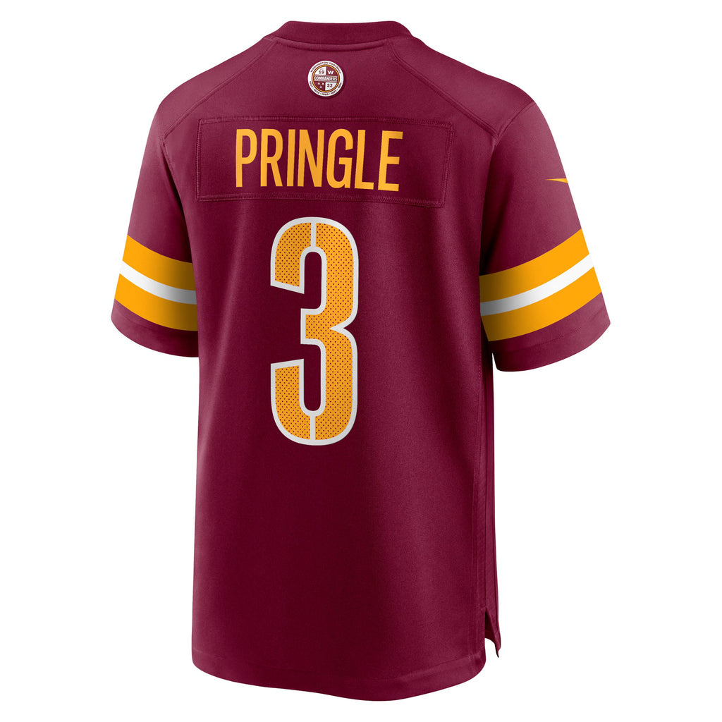 Washington Commanders Byron Pringle Burgundy Game Jersey
