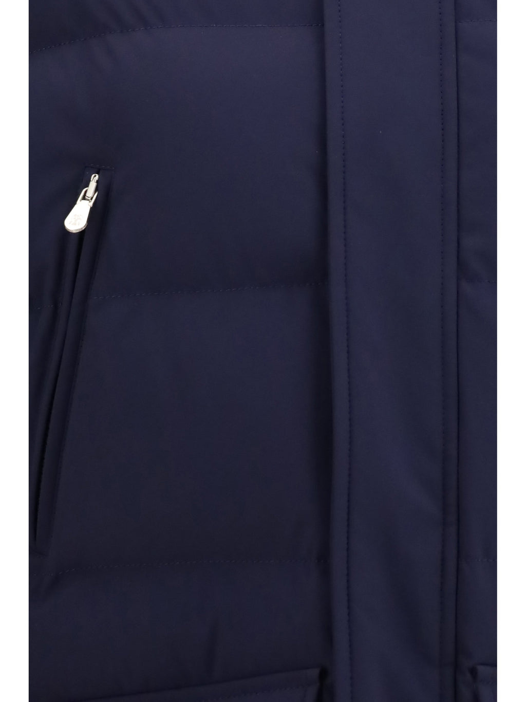 Brunello Cucinelli Men Nylon Hooded Jacket