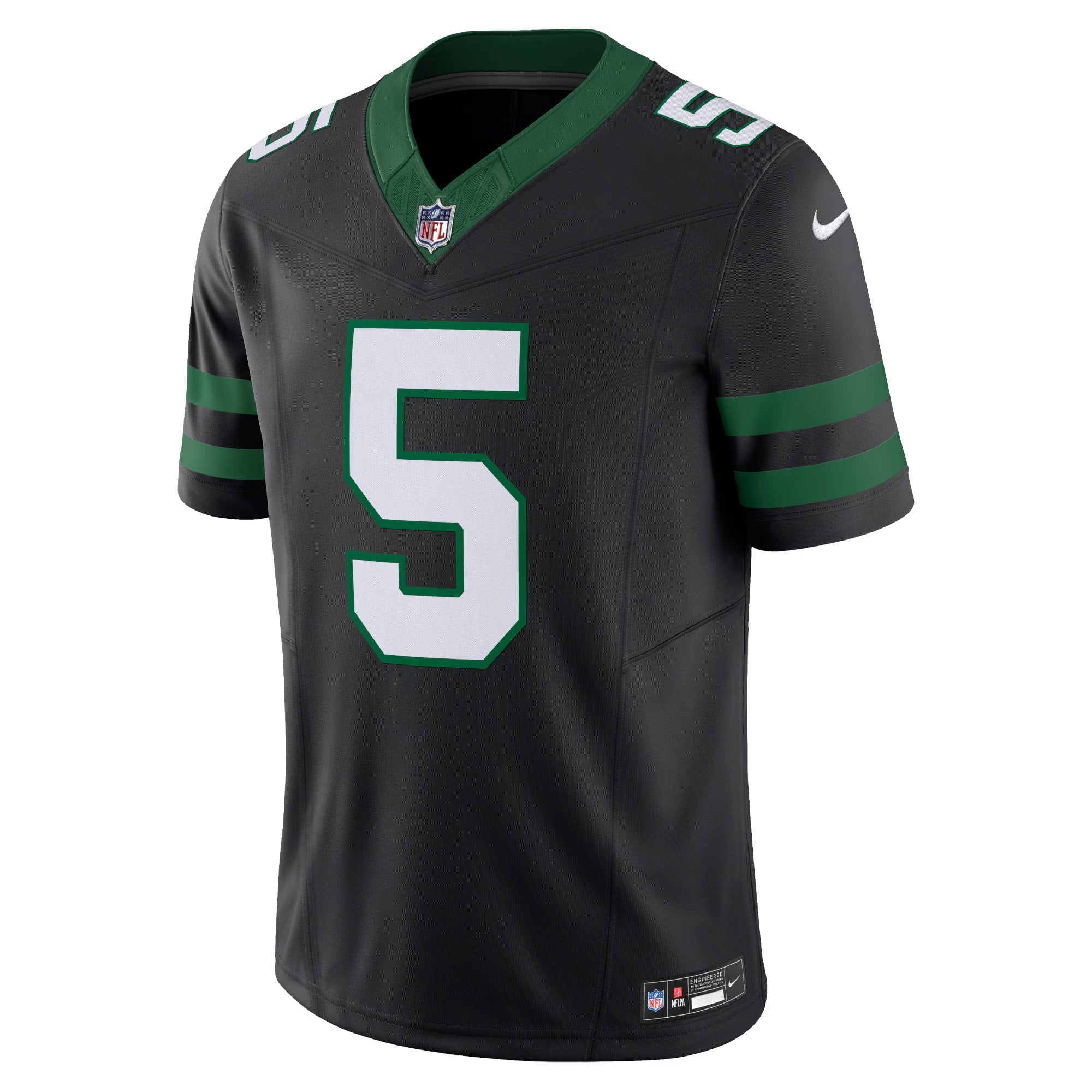 New York Jets Garrett Wilson Legacy Black Alternate Vapor F.U.S.E. Limited Jersey