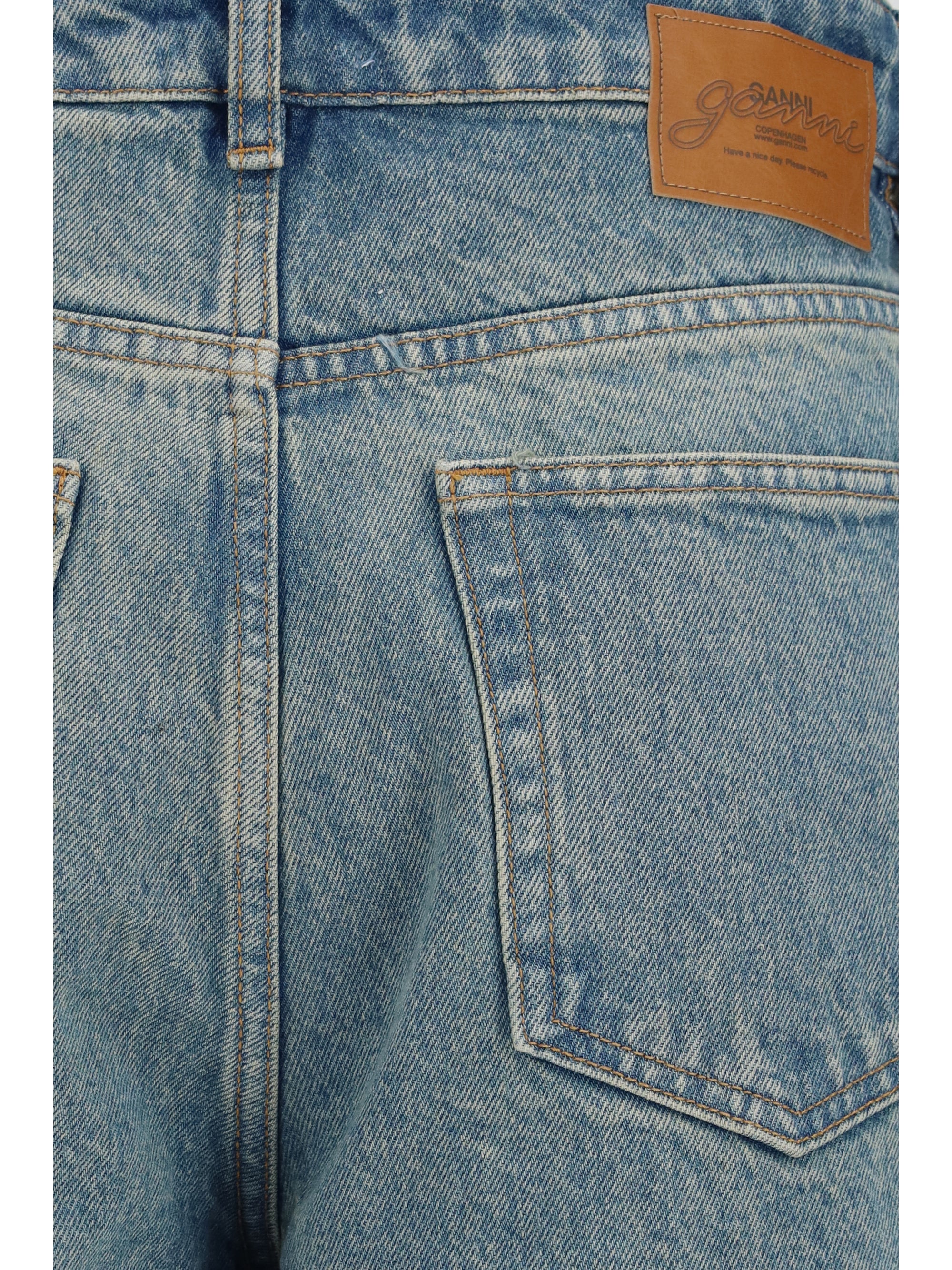 Ganni Women Stary Rigid Denim Jeans