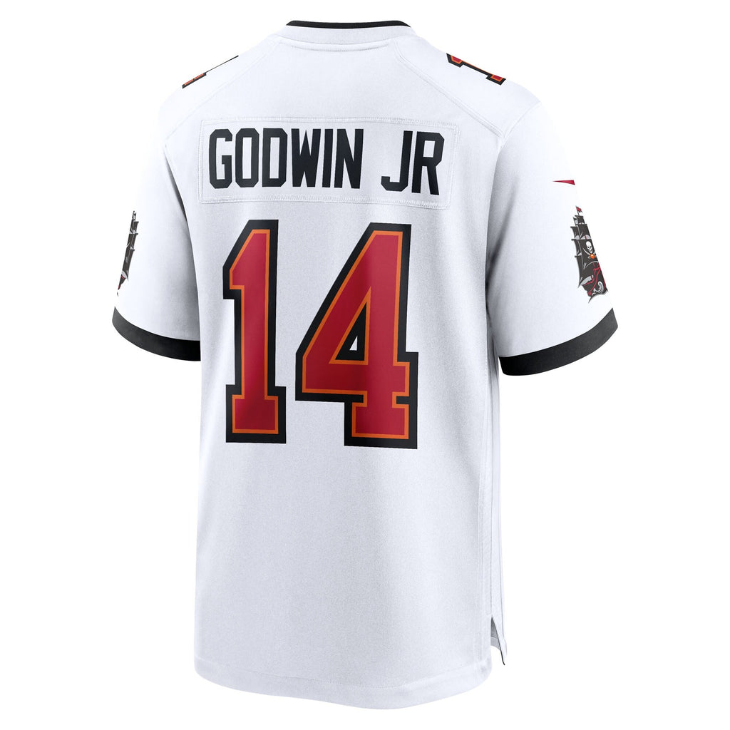 Tampa Bay Buccaneers Chris Godwin Jr. White Game Player Jersey