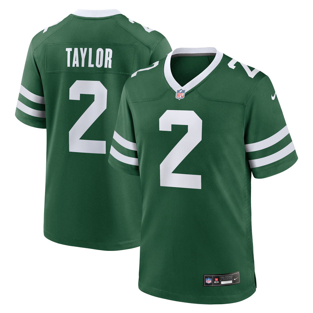 New York Jets Tyrod Taylor Legacy Green Team Game Jersey