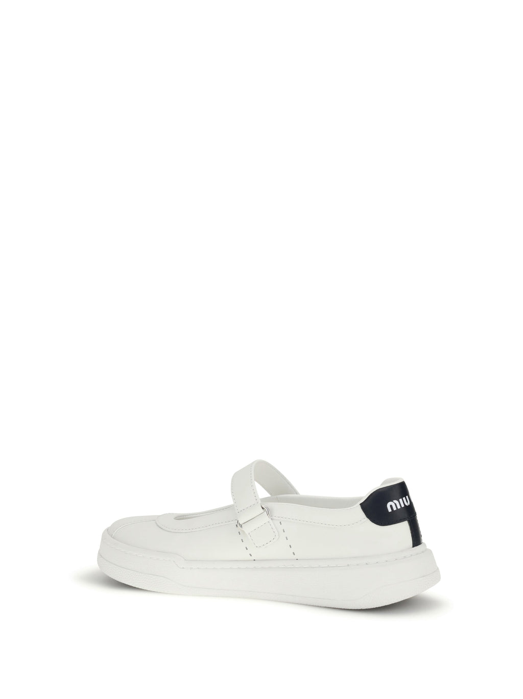 Miu Miu Women Leather Ballerinas Sneakers