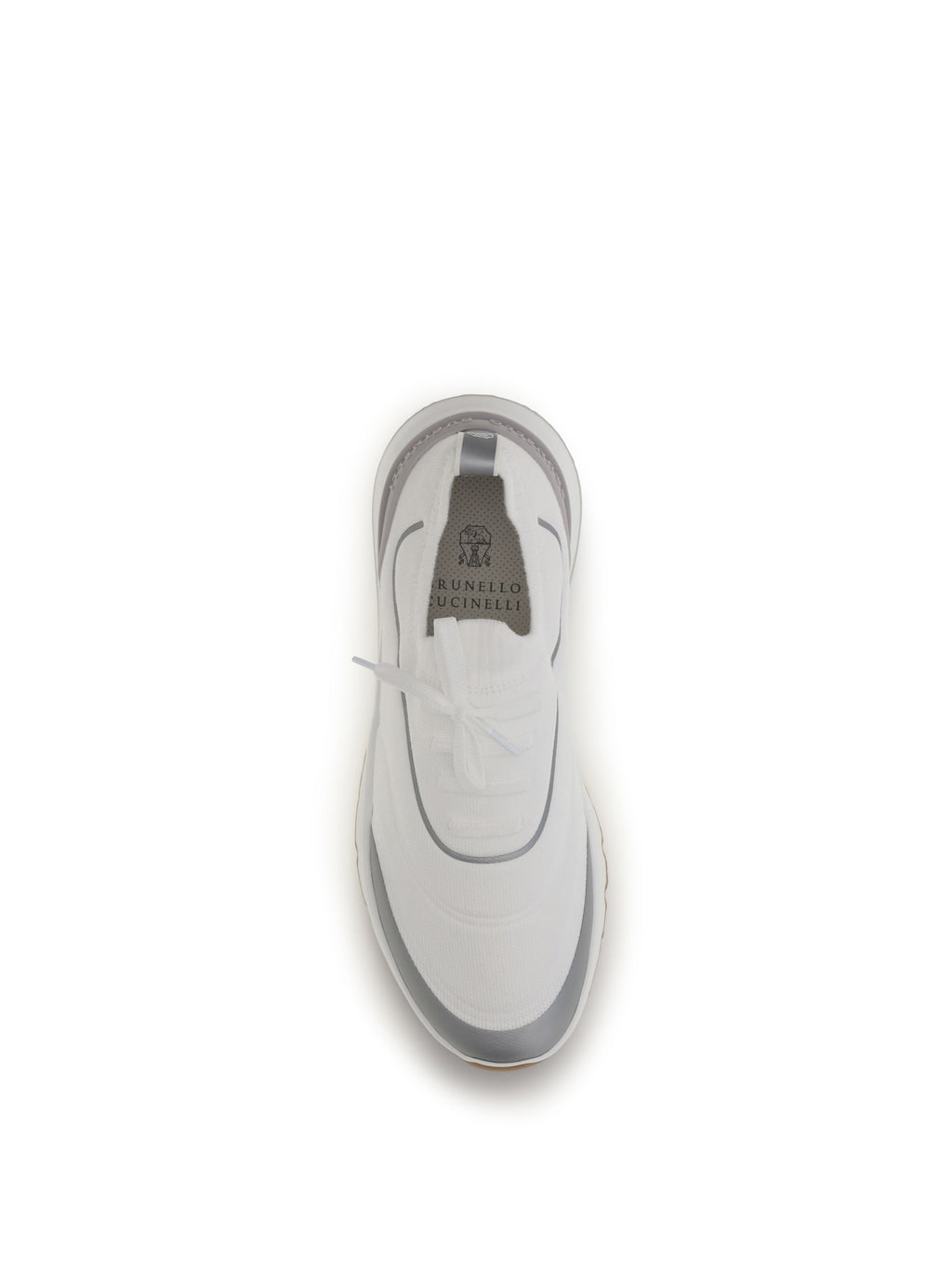 Brunello Cucinelli Men Techno Cotton Knit Sneakers Runners