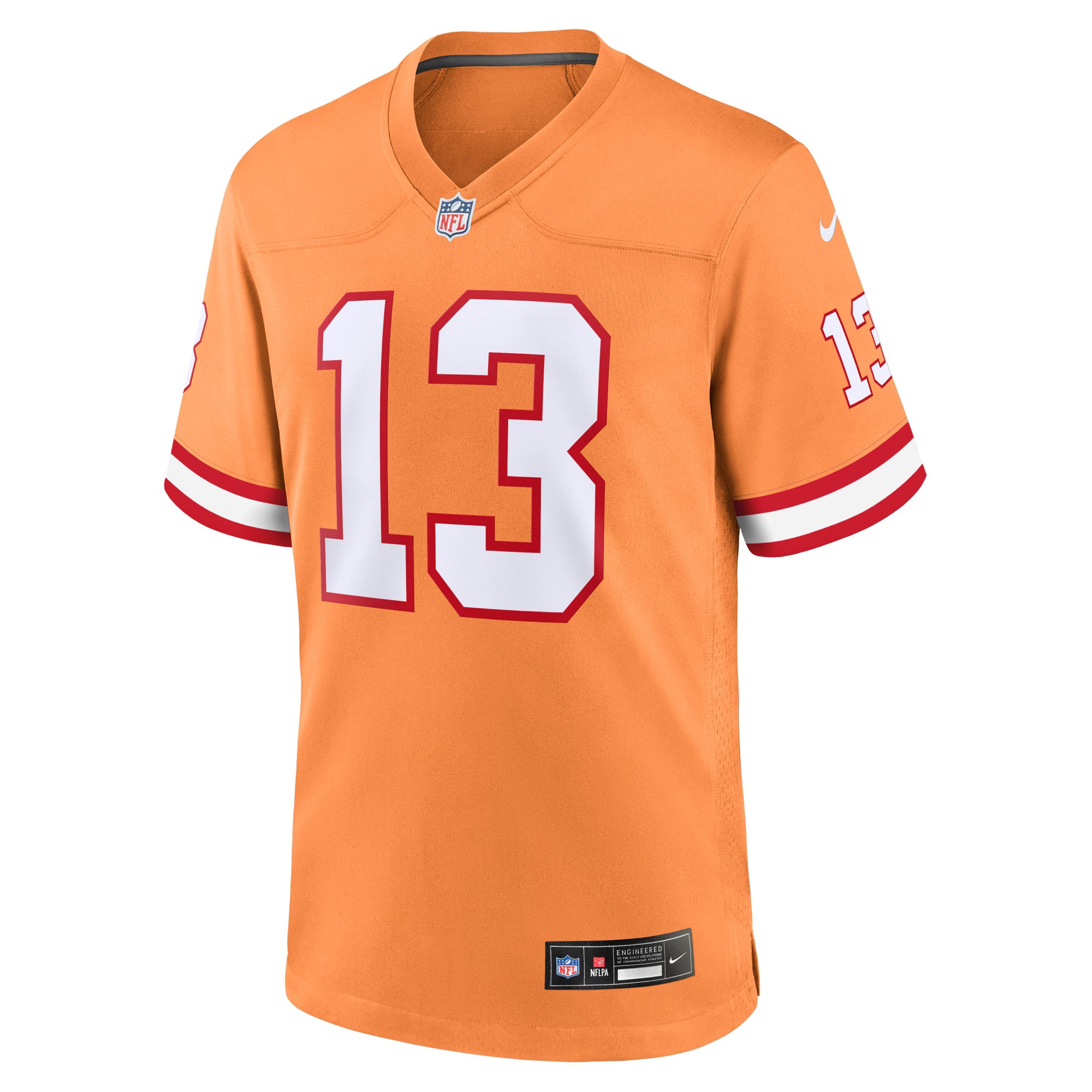 Tampa Bay Buccaneers Mike Evans Orange Throwback Game Jersey