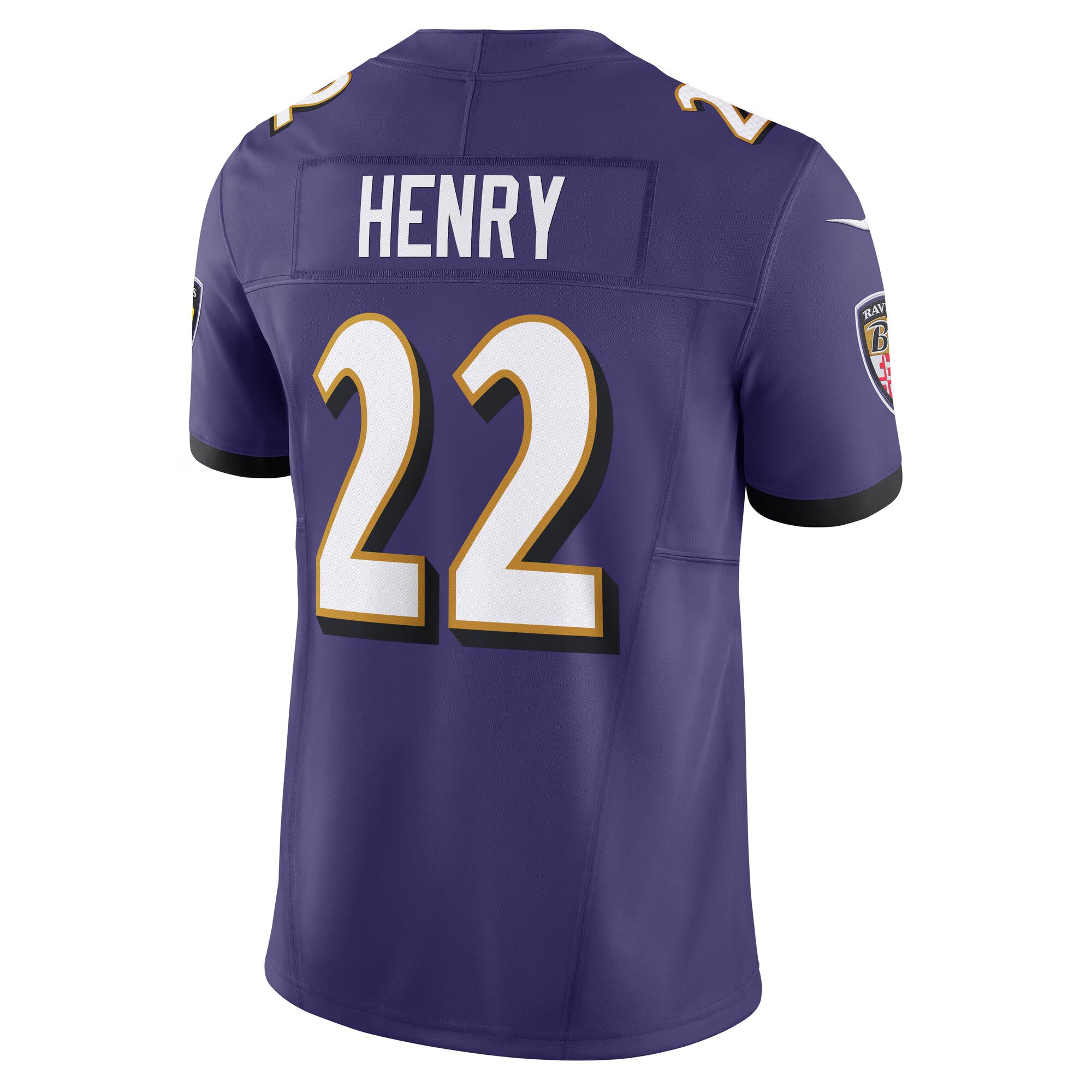Baltimore Ravens Derrick Henry Purple Vapor F.U.S.E. Limited Jersey
