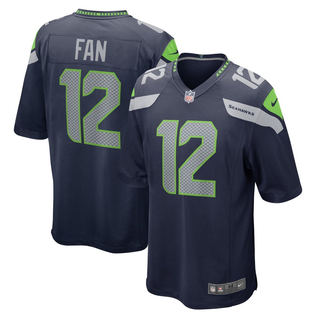 Seattle Seahawks 12s College Navy Game Team Jersey