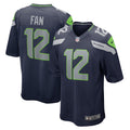 Seattle Seahawks 12s College Navy Game Team Jersey
