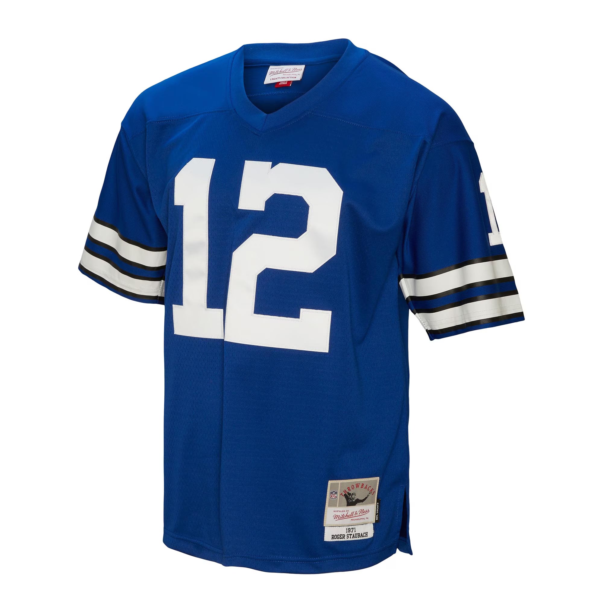 Dallas Cowboys Roger Staubach Mitchell & Ness Navy Big & Tall 1971 Legacy Retired Player Jersey