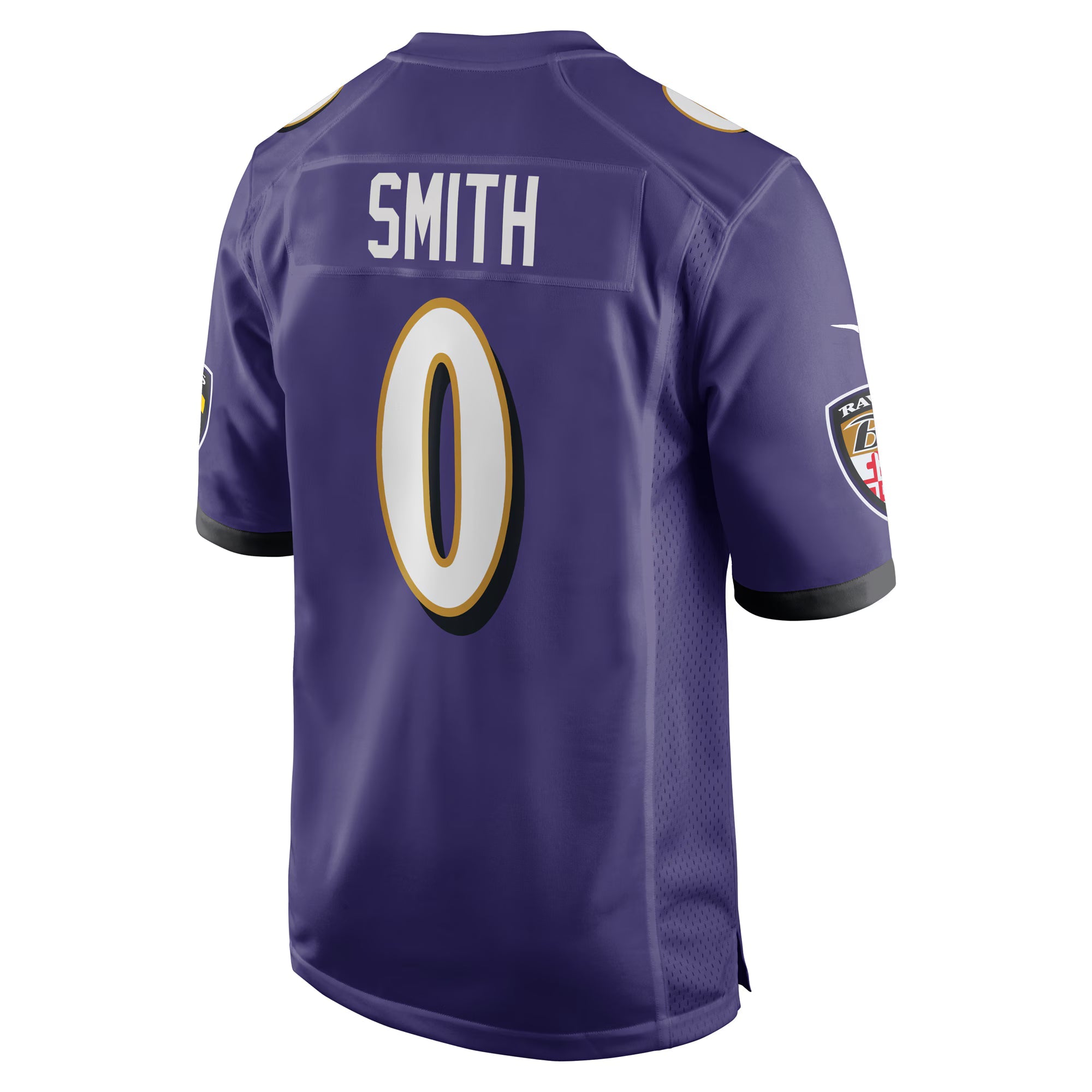 Baltimore Ravens Roquan Smith Purple Team Game Jersey