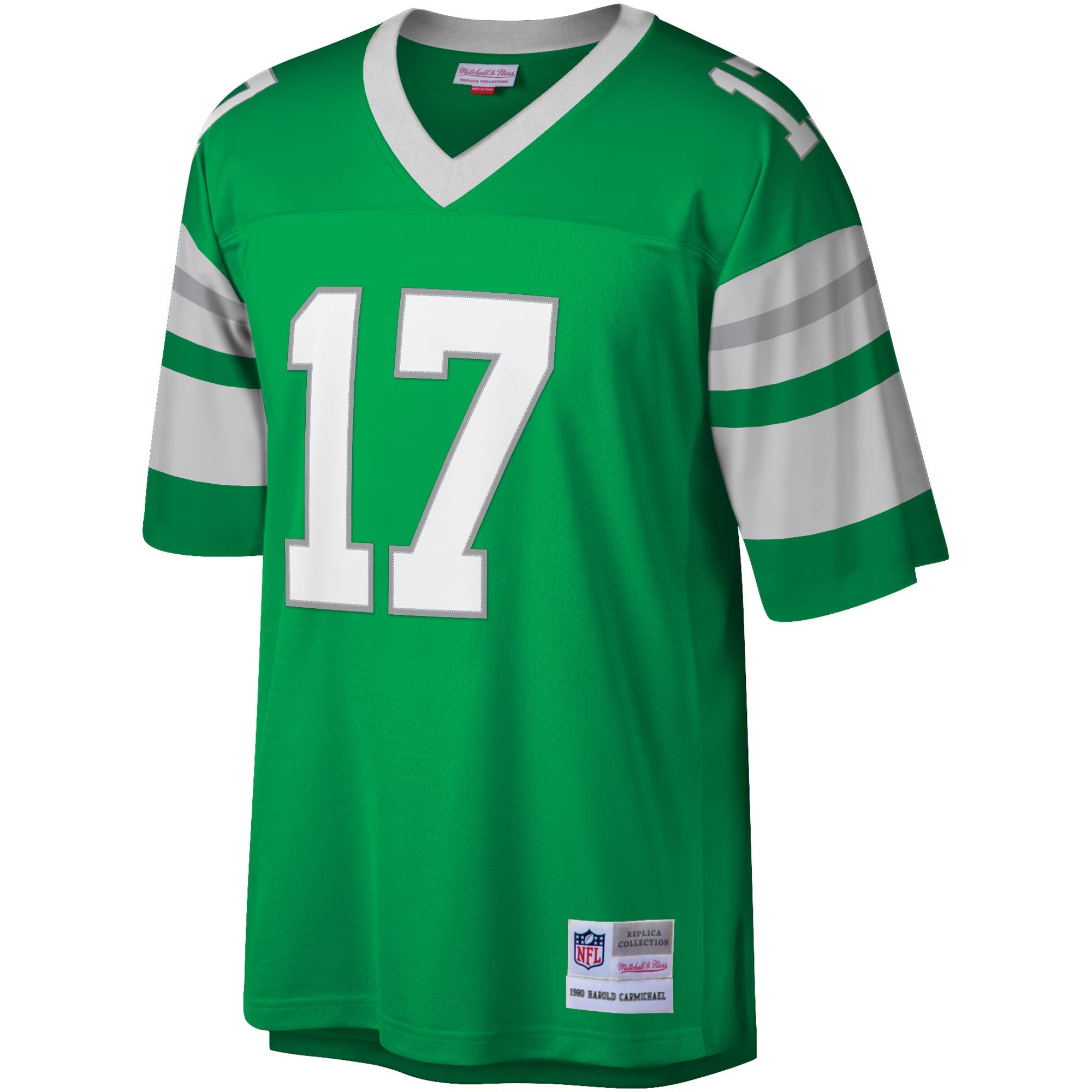 Philadelphia Eagles Harold Carmichael Mitchell & Ness Kelly Green Legacy Replica Jersey