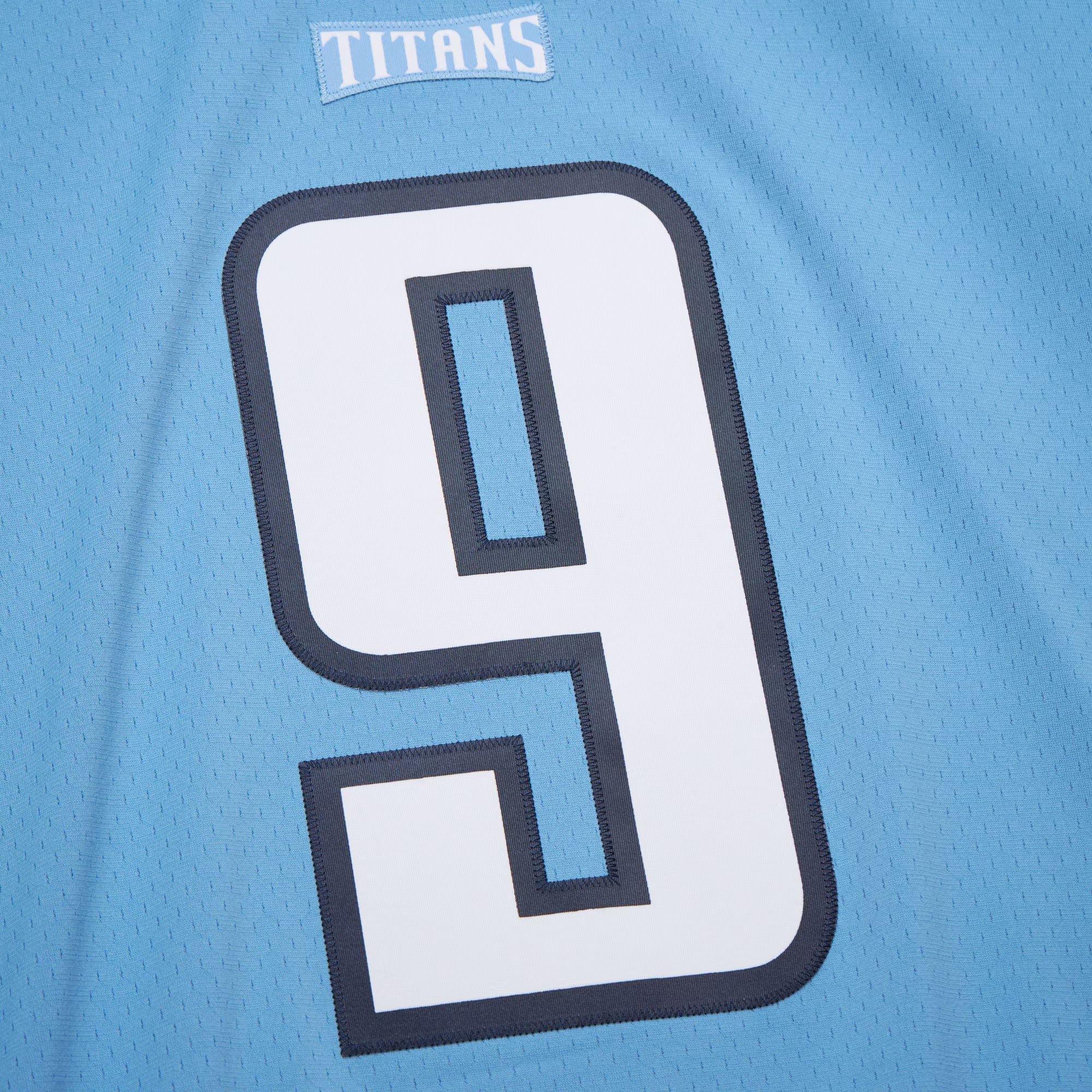 Tennessee Titans Steve McNair Mitchell & Ness Light Blue 2003 Legacy Replica Jersey