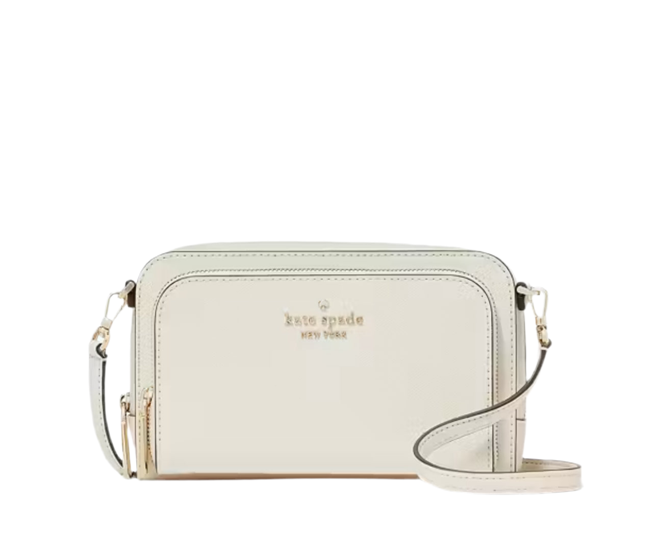 NWT Kate Spade  Staci Dual Zip Around Mini Leather Crossbody