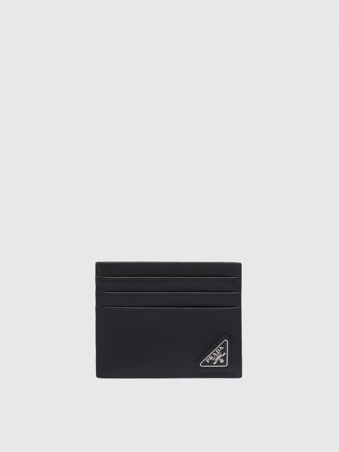 Prada Wallet Men Black