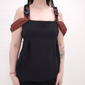MARNI BLANK TANK WITH RHINESTONES - SIZE 44