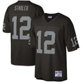 Las Vegas Raiders Ken Stabler Mitchell & Ness Black Legacy Replica Jersey