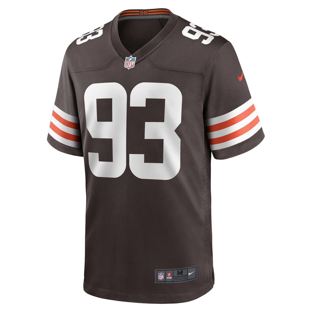 Cleveland Browns Shelby Harris Brown Team Game Jersey