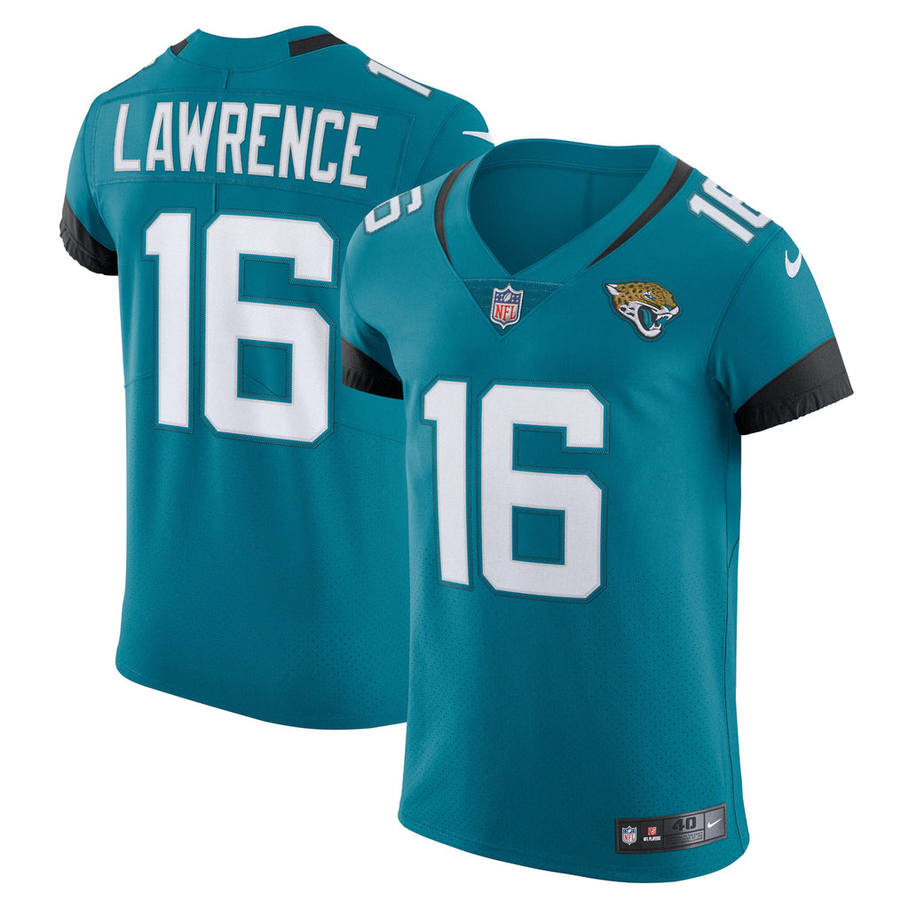 Jacksonville Jaguars Trevor Lawrence Teal Vapor Elite Jersey