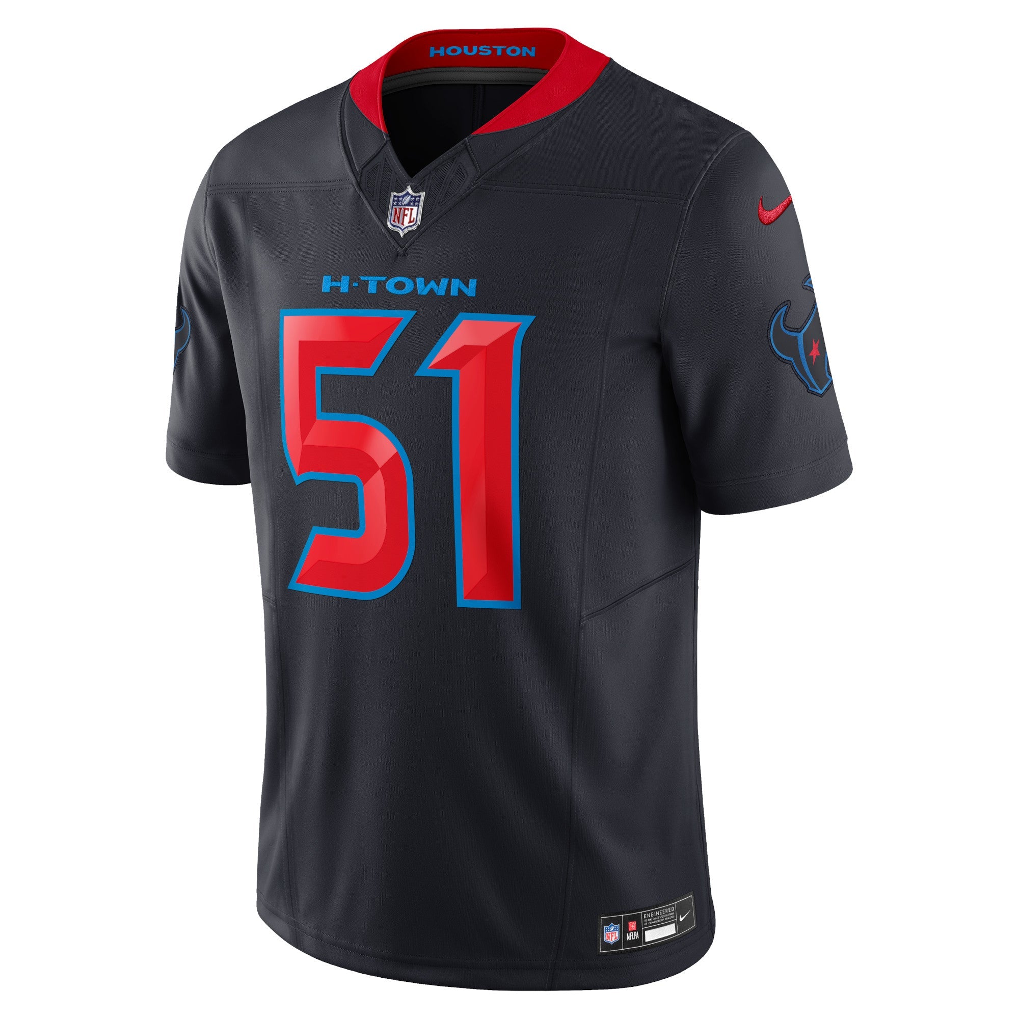Houston Texans Will Anderson Jr. Navy 2nd Alternate Vapor F.U.S.E. Limited Jersey