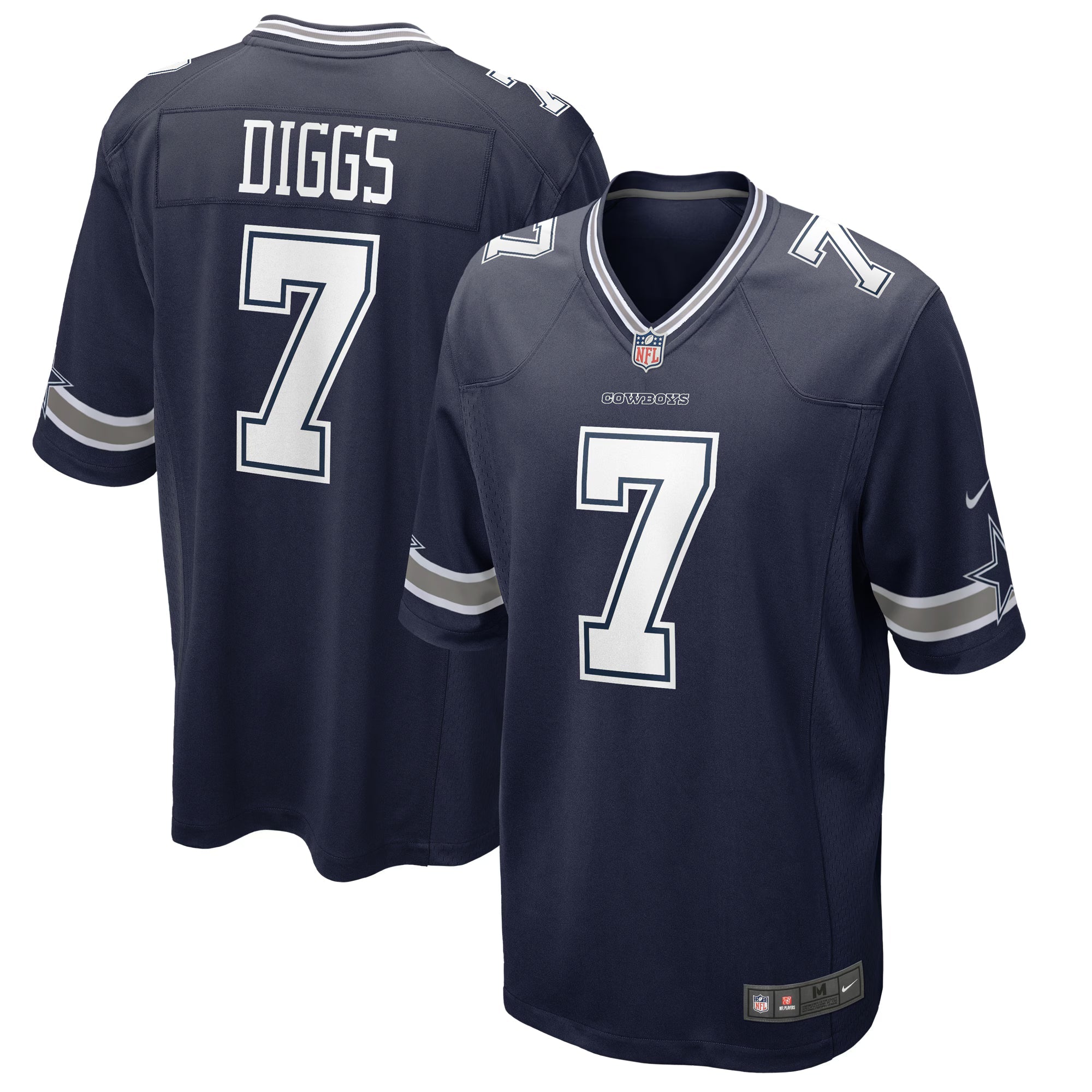 Dallas Cowboys Trevon Diggs Navy Game Jersey