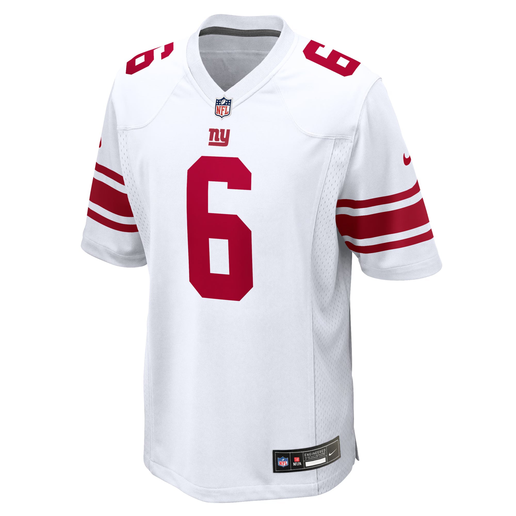 New York Giants Jaxson Dart White Game Jersey