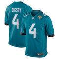 Jacksonville Jaguars Tank Bigsby Teal Game Jersey