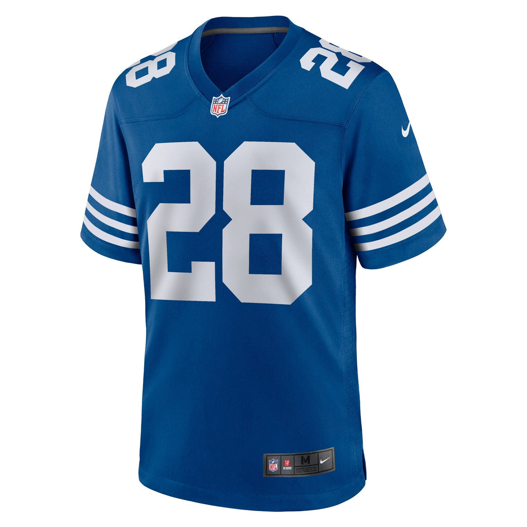 Indianapolis Colts Jonathan Taylor Royal Game Player Jersey