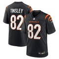 Cincinnati Bengals Mitchell Tinsley Black Team Game Jersey